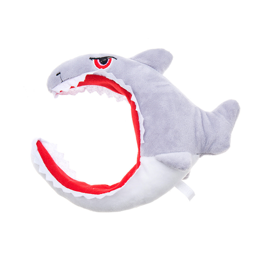 Shark dinosaur headband