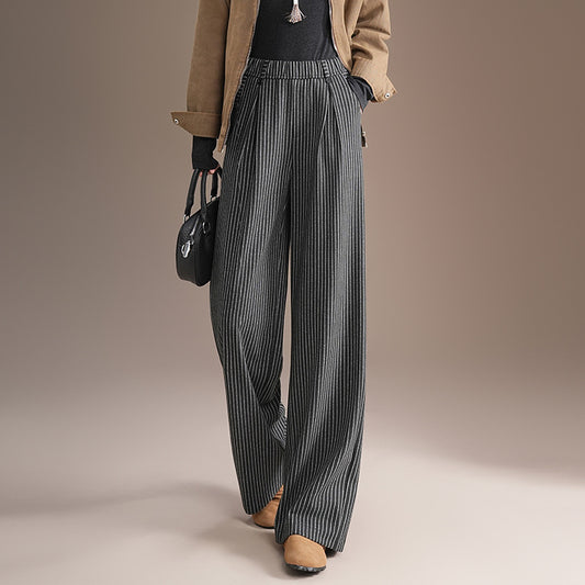 Women's Loose Fashion Slimming Draping Straight Pants