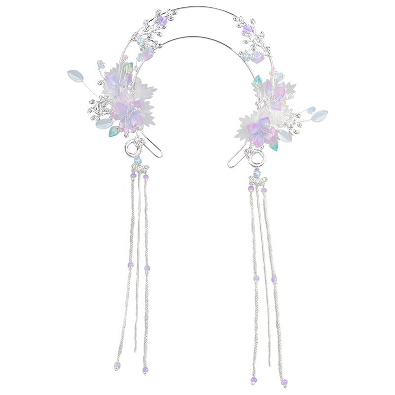 Tassel step shake antique fairy Headband