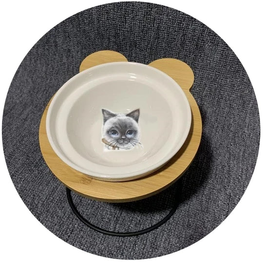 Fashion High-end Pet Bowl Various Cartoon