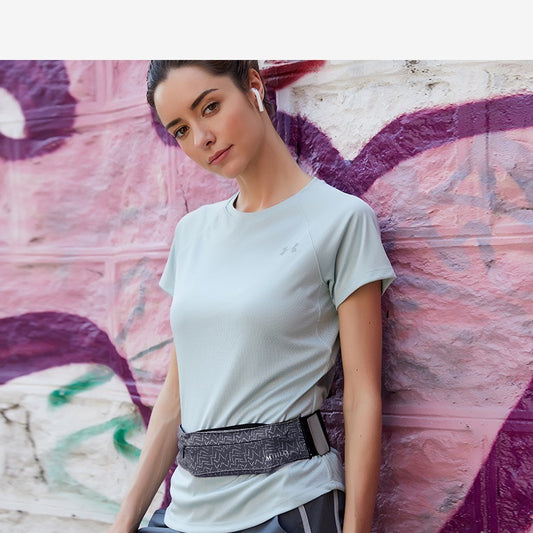 Three pocket running phone waist bag