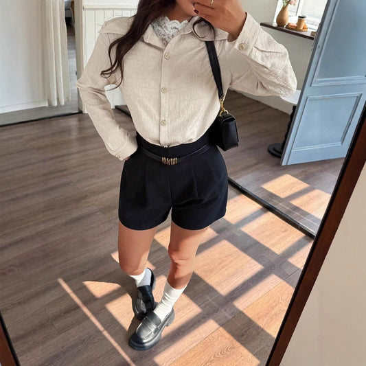 Stylish And Minimalist Long Sleeve Top For Women