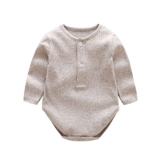 Pure Cotton Pit Strip Jumpsuit Super Cute Newborn