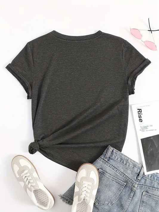 3D Printed T-shirt Women's Short Sleeve New