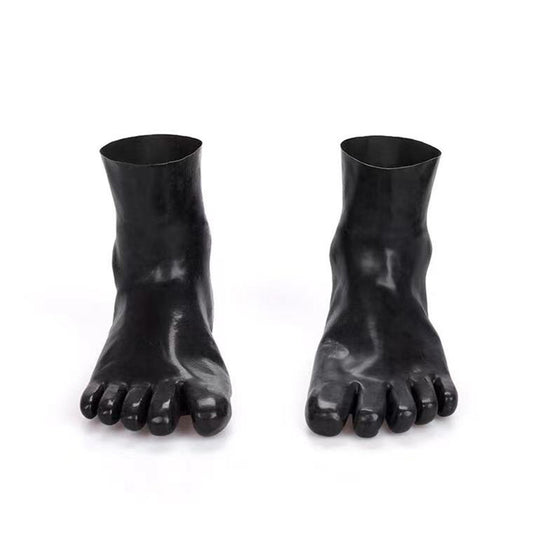 Creative Simple Three-dimensional Latex Short Five-finger Socks