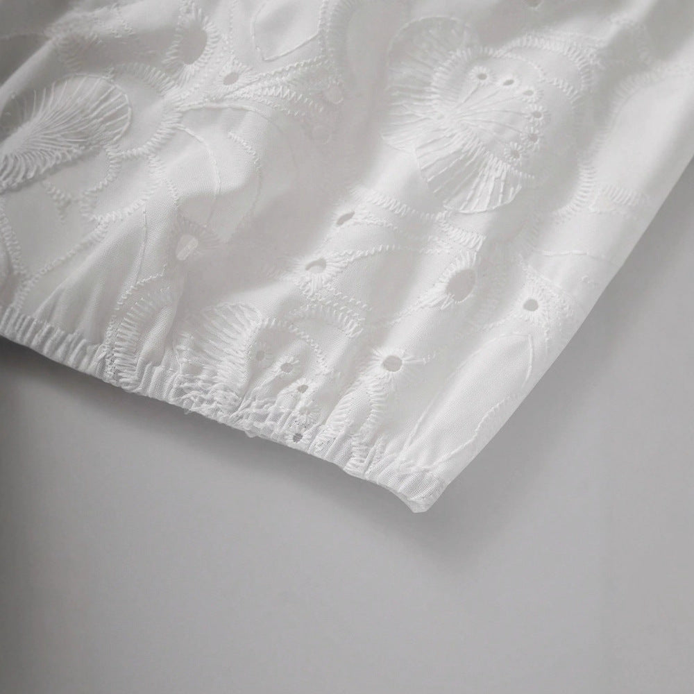 Elegant V-neck Beer Shirt With A Refined Minimalist Base Design