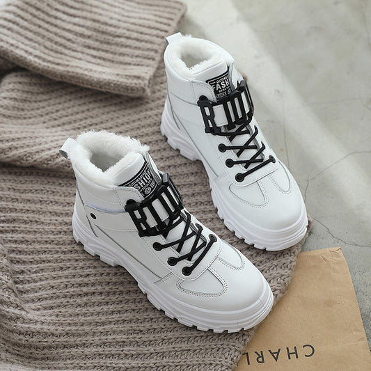Ladies shoes student snow boots