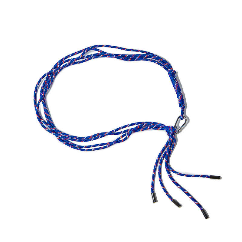 Summer Evergreen Trendy Unique Waist Strap Pants Simple Woven Belt
