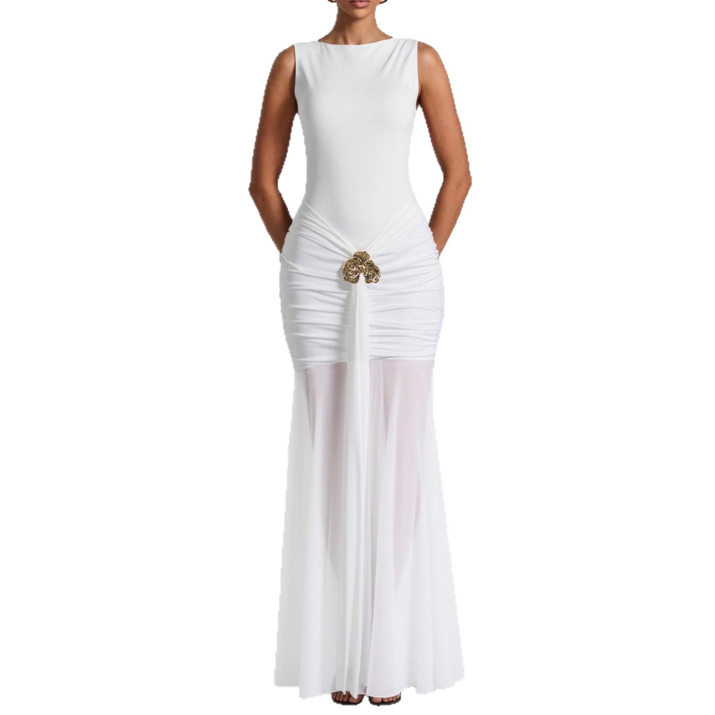 New, Alluringly Seductive Mermaid Maxi Dress