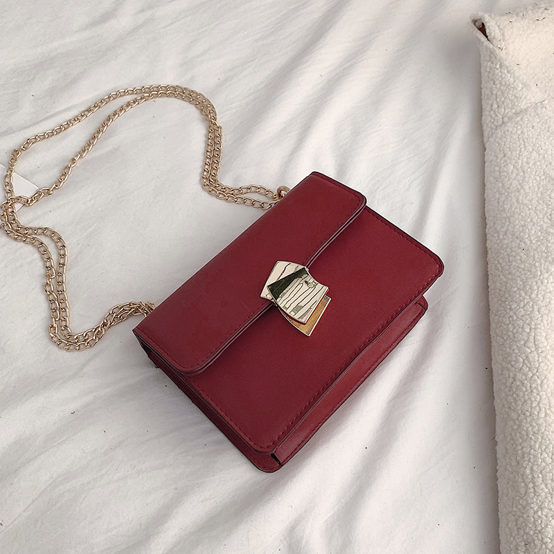 Locking Forest Small Square Bag