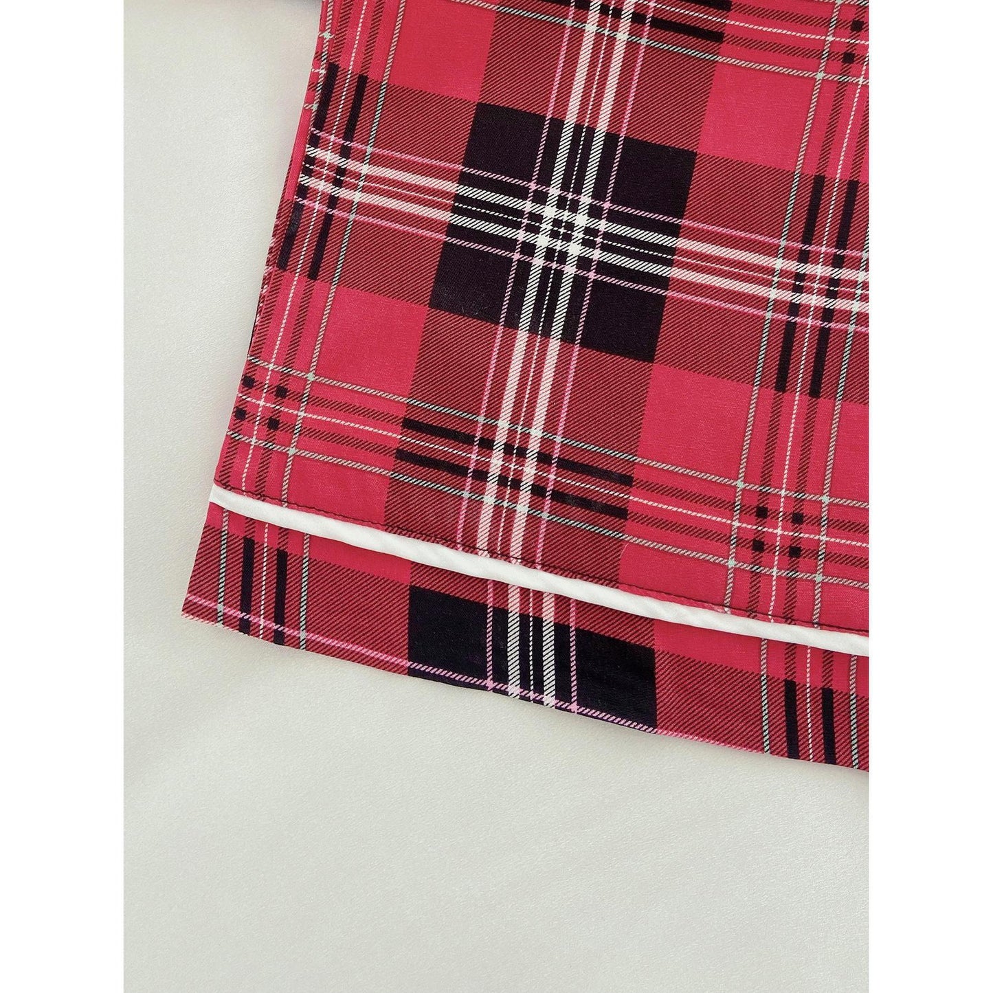 Women's Plaid Artificial Cotton Pajama Pants