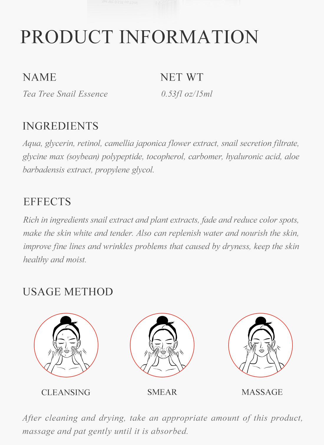 Makeup FAIR KING Snail Liquid FAIR KING009