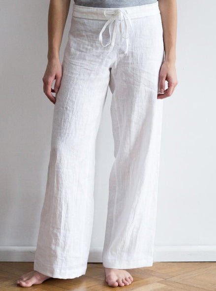 Women's loose straight casual pants