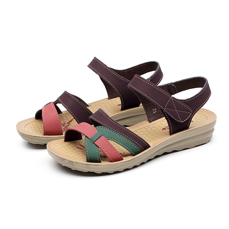 Middle-aged and elderly mother sandals