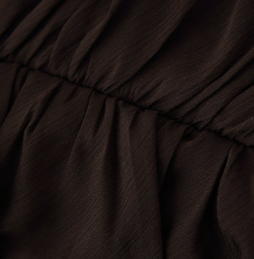 Summer Translucent Pleated Skirt