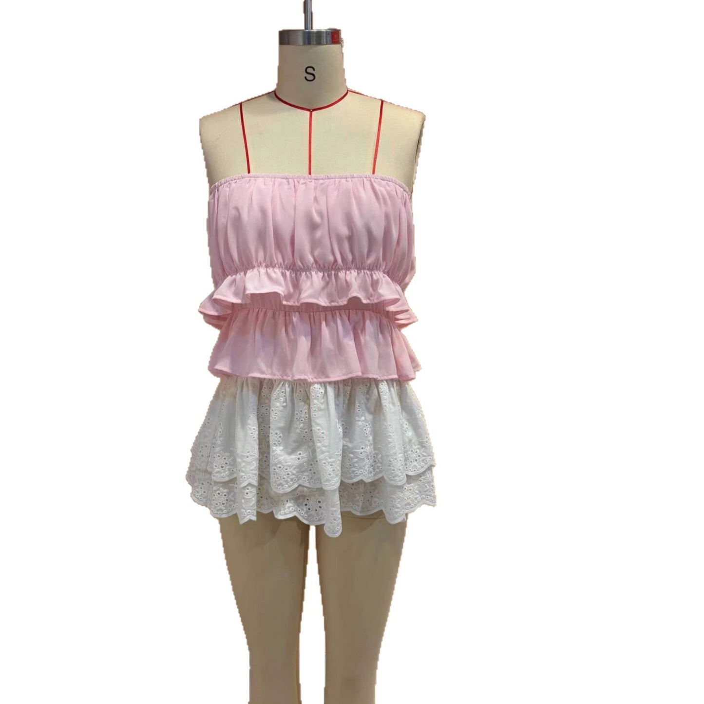 Womens Stylish Strapless Sleeveless Mini Dress