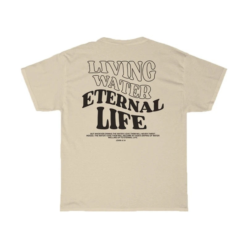 Street Creativity Short Tube Casual Loose-fitting T-shirt
