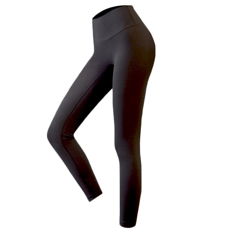 No T Line High Waist With Fleece Fitness Pants