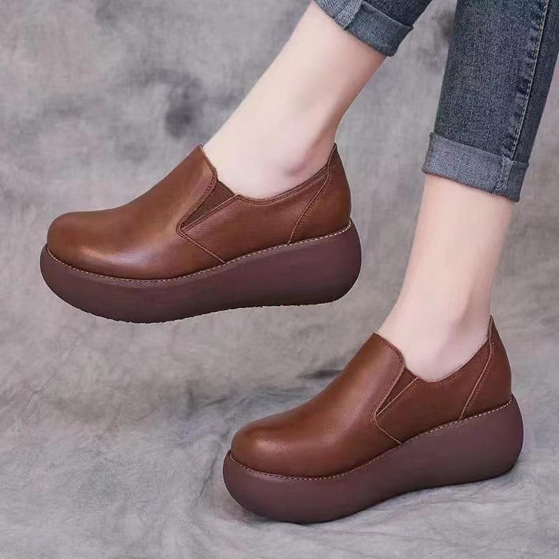 Women's Fashion Casual Platform Breathable Shoes