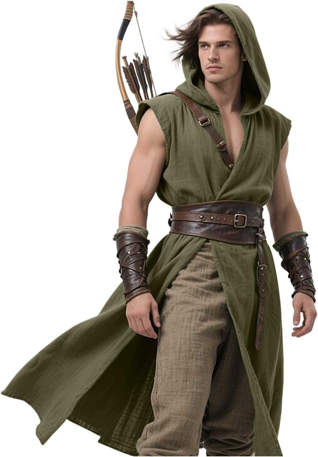 Renaissance Short Cloak Men's Halloween