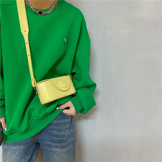 Women's New Simple Box Shoulder Messenger Bag