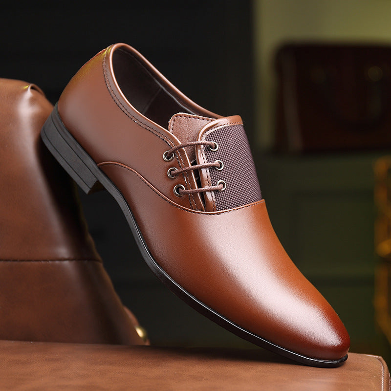 leather business 45 formal pointed shoes 46