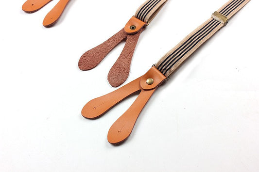 Bib stripe straps straps double shoulder straps men and women elastic elastic suspenders