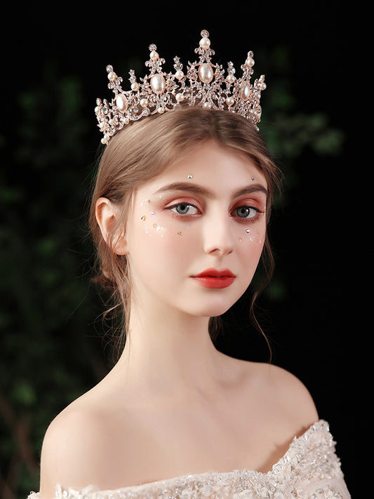 European Style Retro Court Bride Wedding Crown