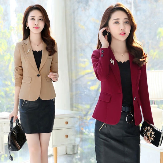 Casual Suit Long Sleeve Slim Fit