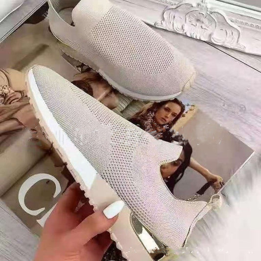 Flying Woven Soft Sole Mesh Sneakers