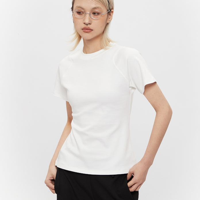 Summer Solid Color Small New Short Sleeve