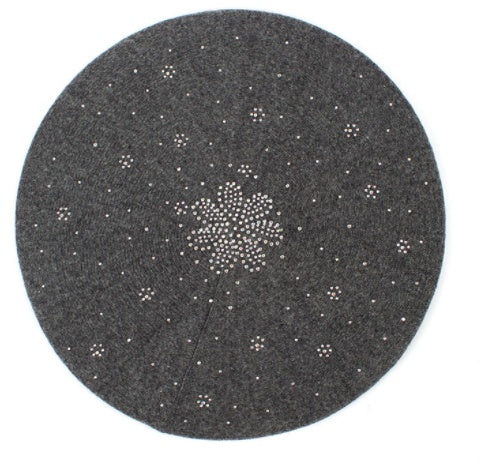 Solid Color Versatile Sequin Knit Bud Hat