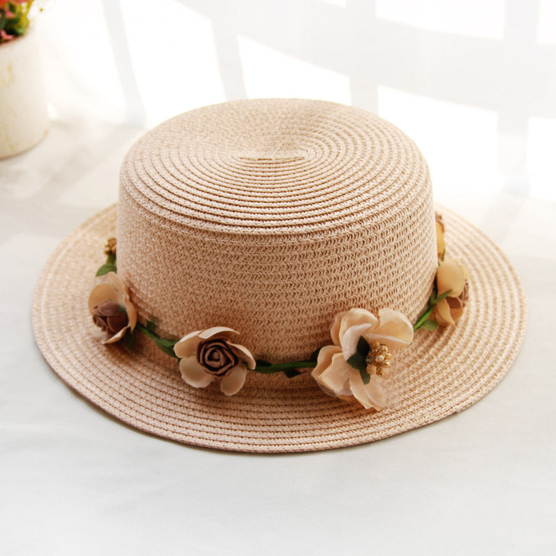 Women's Sun Garland Beach Outdoor Top Hat Sun Protection