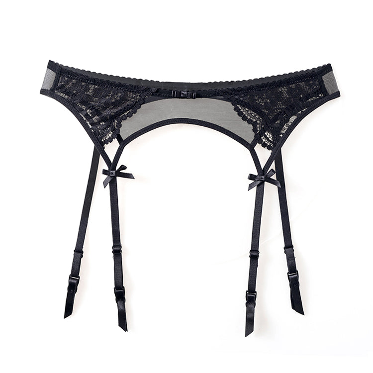 Hollow lace mesh super thin perspective Garter