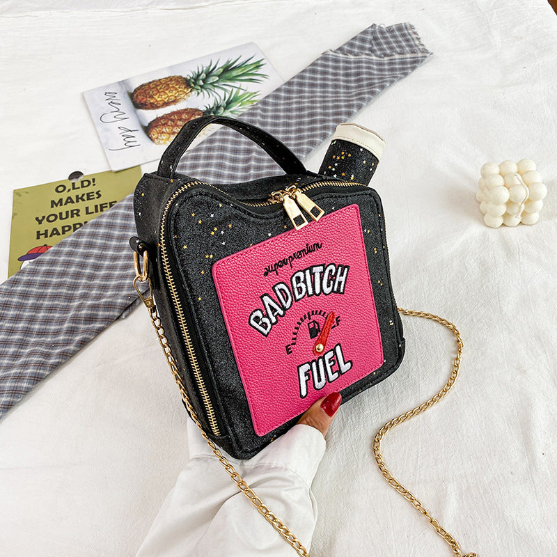 Chain crossbody bag