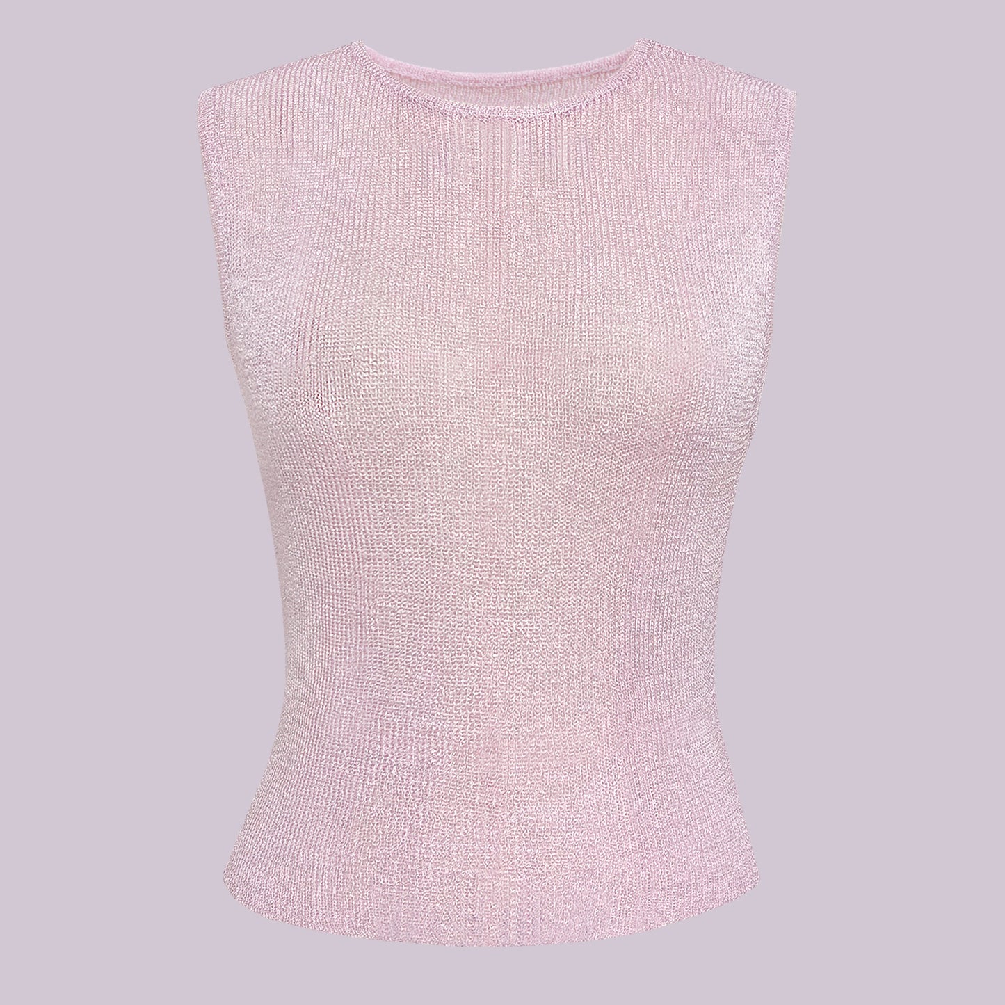 Women's Fashion See-through Vest Top