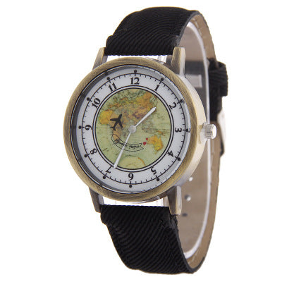 second hand canvas strap watch