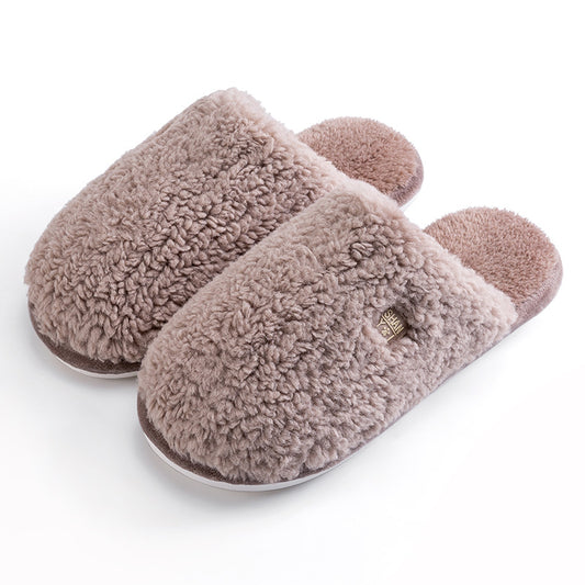 Cotton slippers for indoor moonwood floor