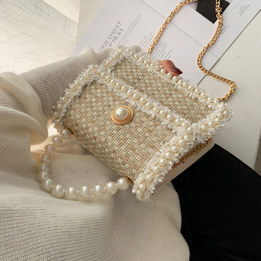 Pearl portable crossbody bag