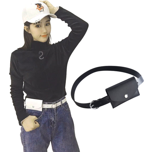 Fashion All-Match Belt Female Ins Wind Waist Bag