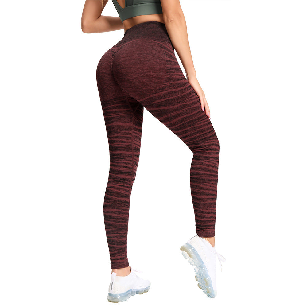 Sports High-Waist Hip-Lifting Tight Seamless Yoga Pants
