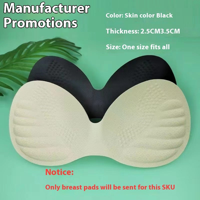 Underwear With Chest Pad One-piece Sports Vest Short