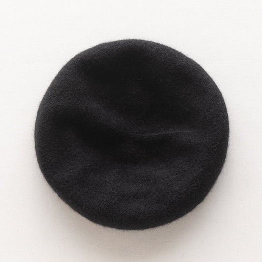 Women's Fashion Warm Thick Solid Color Cashmere Hat