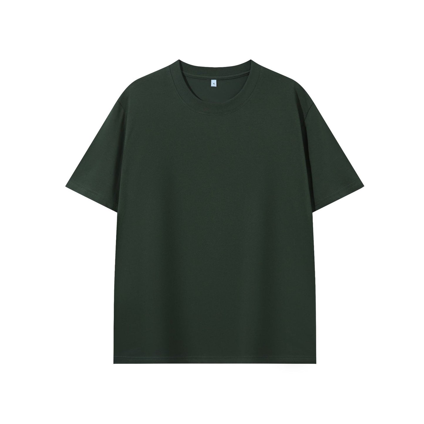 Summer Pure Color Minimal Versatile Short T