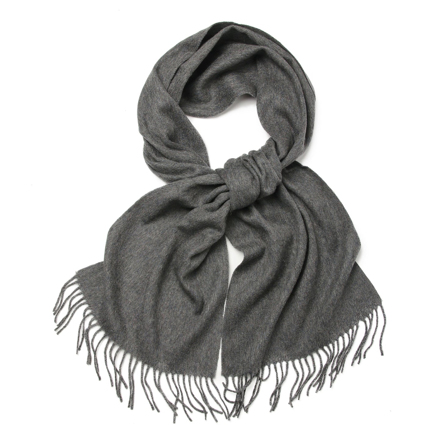 Inner Mongolia Full Wool Shawl Scarf Women's Plain Wool Scarf