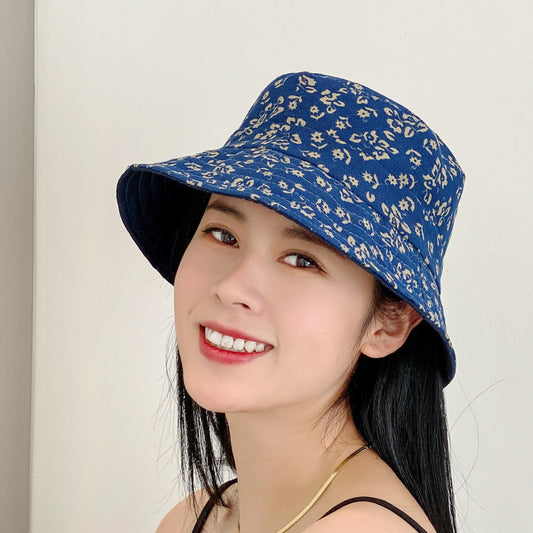 Summer Women's Thin Cloth Bucket Hat Sunshade