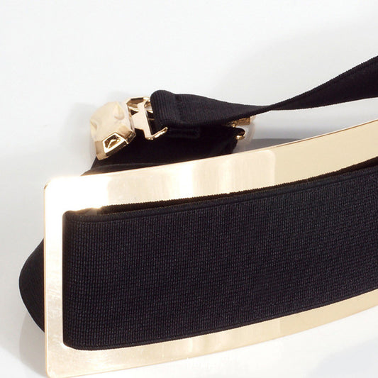 Ladies Decorative Fashion Sequin Mirror Iron Belt