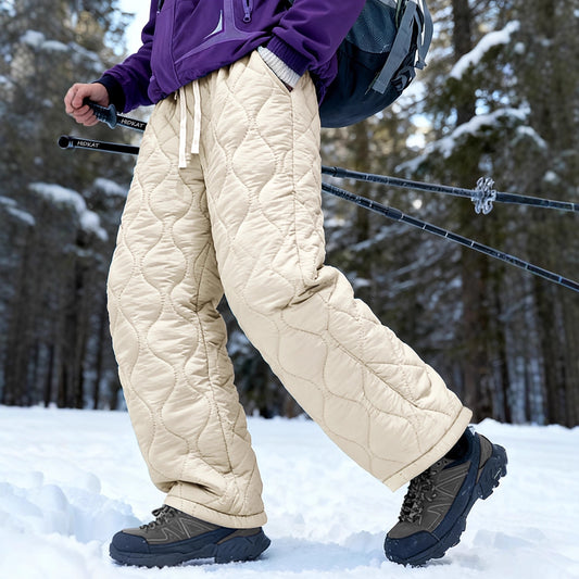 Thickened Fleece Warm Casual Pants Suitable For Daily Wear And Commuting
