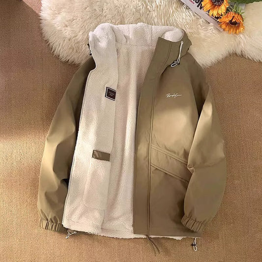 Men's Winter Loose Reversible Cotton Coat