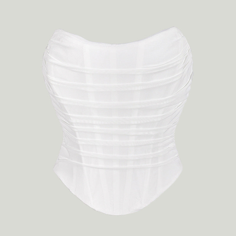 Womens Breathable Stretchy Bra-Style Sexy Camisole Top